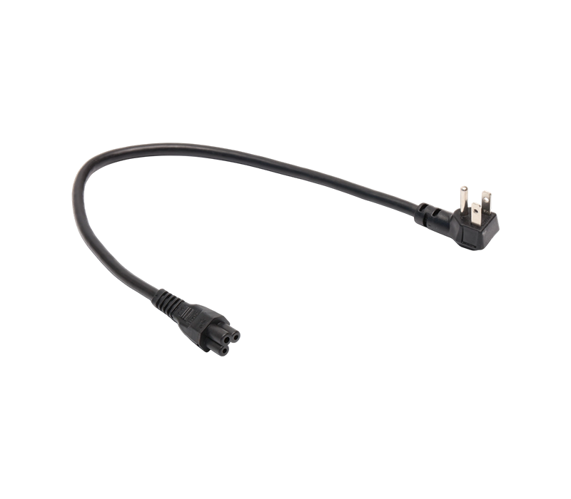 JT-3B+JT-ST2B/ST2B 15A 125V 3-контактный разъем американского стандарта под углом 90 градусов для IEC C5