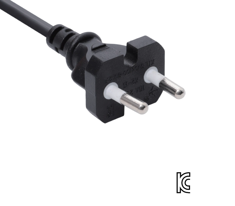 K2-15 16A 250V Корейская 2-контактная вилка для инструмента