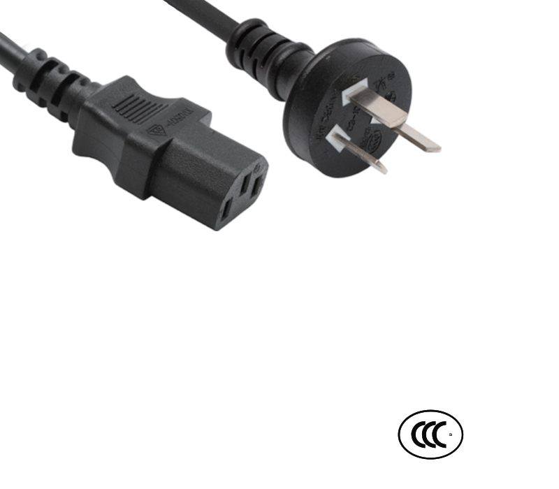C3-10C+JT-ST3 10A 250V Трехконтактная вилка китайского стандарта с разъемом IEC C13