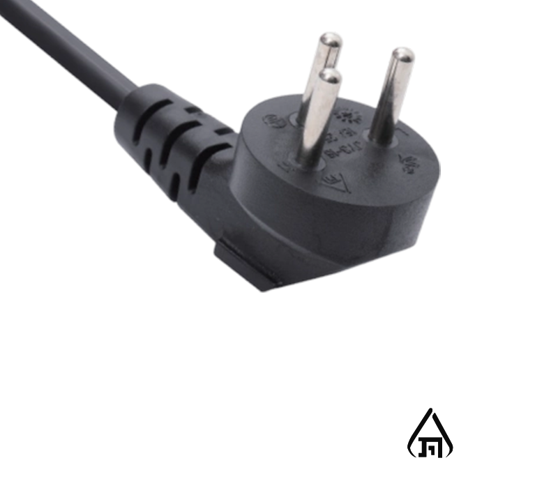 JY3-16 16A 250V Трехконтактная угловая вилка под углом 90 градусов, Израиль